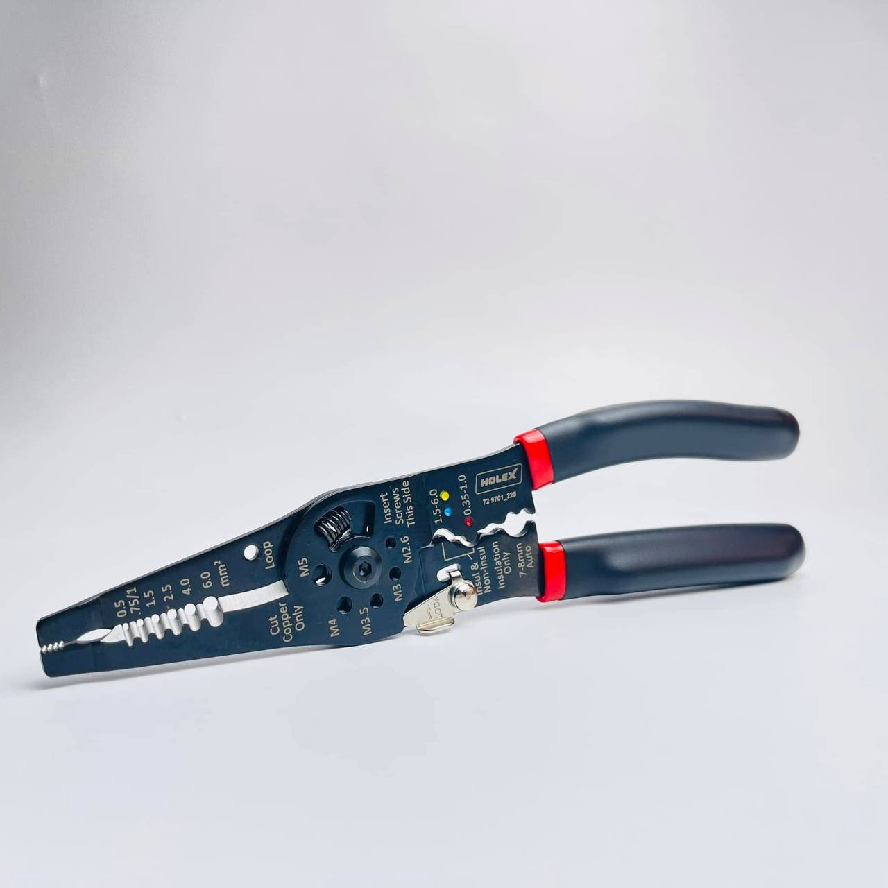 Kìm tách dây điện đa năng Holex dài 225mm Kìm tách dây điện đa năng Holex dài 225mm